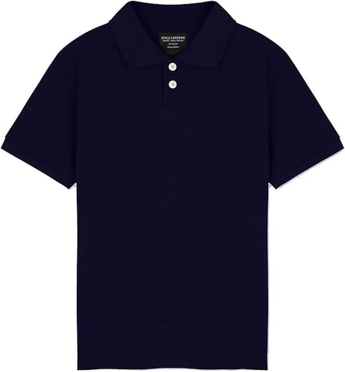 Kids Plain Polo Shirts
