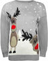 Twin Reinder Christmas Jumper