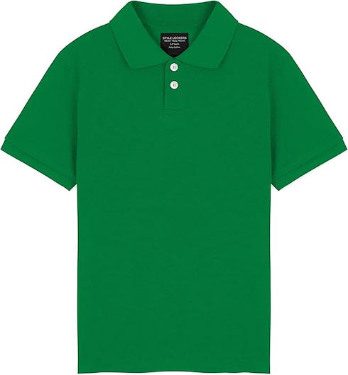 Kids Plain Polo Shirts