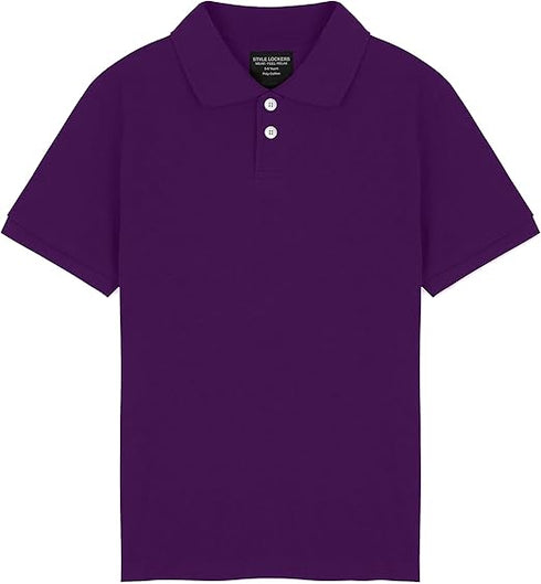 Kids Plain Polo Shirts