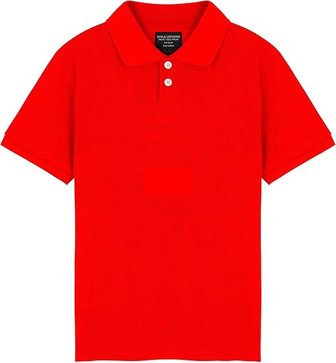Kids Plain Polo Shirts