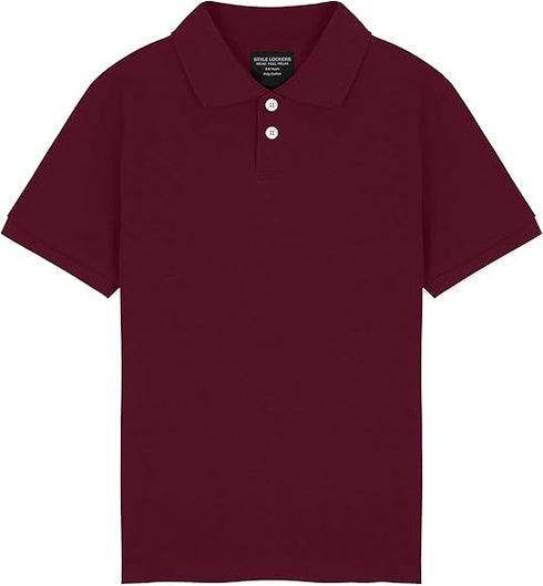 Kids Plain Polo Shirts