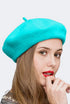 Adult Unisex Wool Blend French Beret Hat