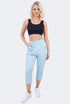 Women Cherry Berry Capri Summer Trouser Pants
