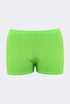 Girls Neon Microfiber Hot Pant Summer Shorts