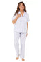 Ladies Floral Short Sleeve Poly Cotton Nightdress