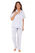 Ladies Floral Short Sleeve Poly Cotton Nightdress