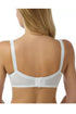 Women White Lace Full Cup Underwired Non Padded Bra