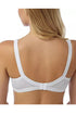 Women White Grace Firm Control Non Wired Soft Cup Everyday Lace Bra White