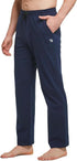 Mens Tracksuit Bottom Joggers with Pockets Running for Men Pants Cotton Sweatpants Elasticated Waisted