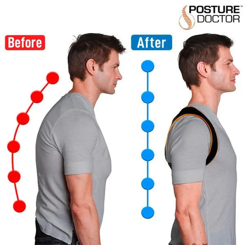 Posture Corrector Belt for Lower and Upper Back Pain, Unisex
