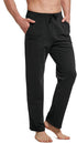 Mens Tracksuit Bottom Joggers with Pockets Running for Men Pants Cotton Sweatpants Elasticated Waisted