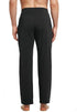 Mens Tracksuit Bottom Joggers with Pockets Running for Men Pants Cotton Sweatpants Elasticated Waisted