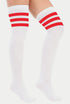 Womens Over The Knee Socks Referee 3 Stripes