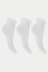 Girls 3 Pairs Ruffled Trim Frilly Lace Ankle Socks