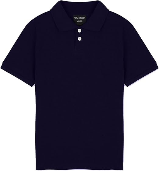 Kids Plain Polo Shirts