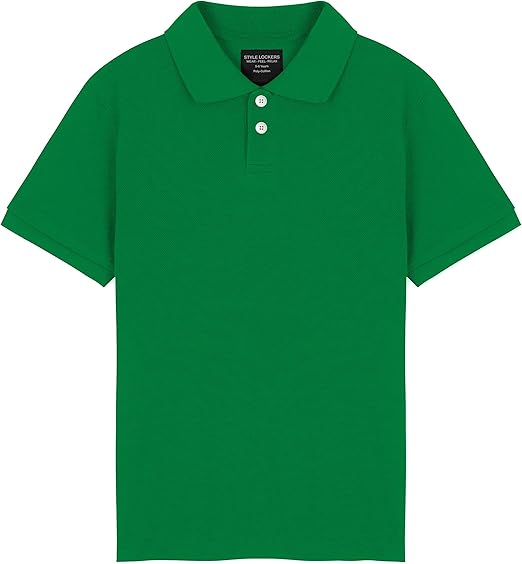 Kids Plain Polo Shirts