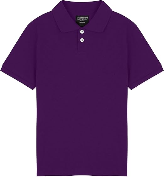 Kids Plain Polo Shirts