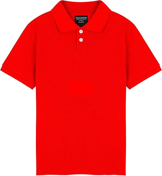Kids Plain Polo Shirts