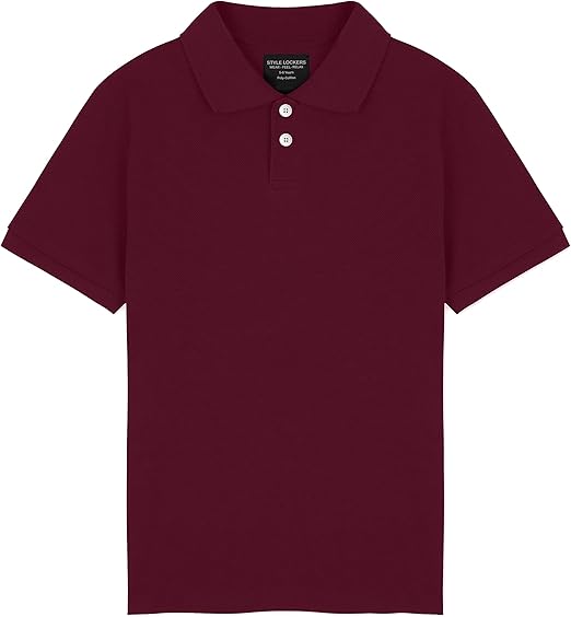 Kids Plain Polo Shirts