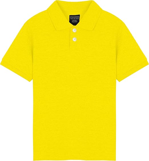 Kids Plain Polo Shirts