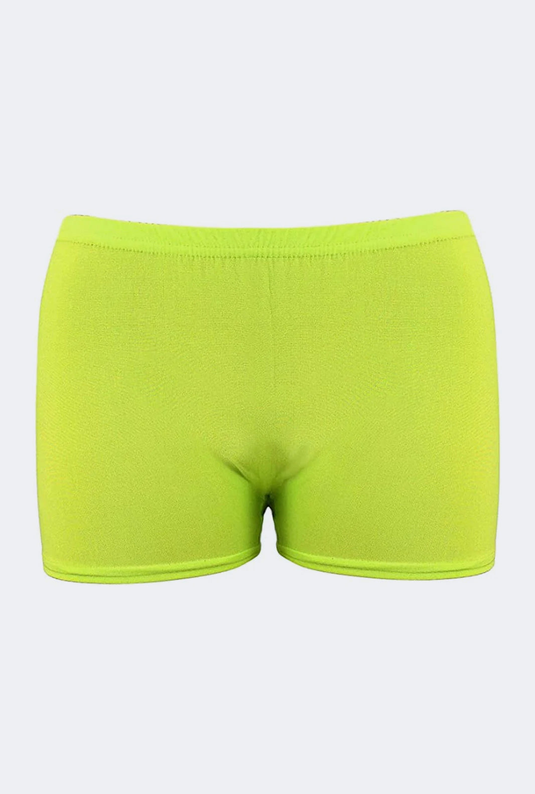 Girls Neon Microfiber Hot Pant Summer Shorts
