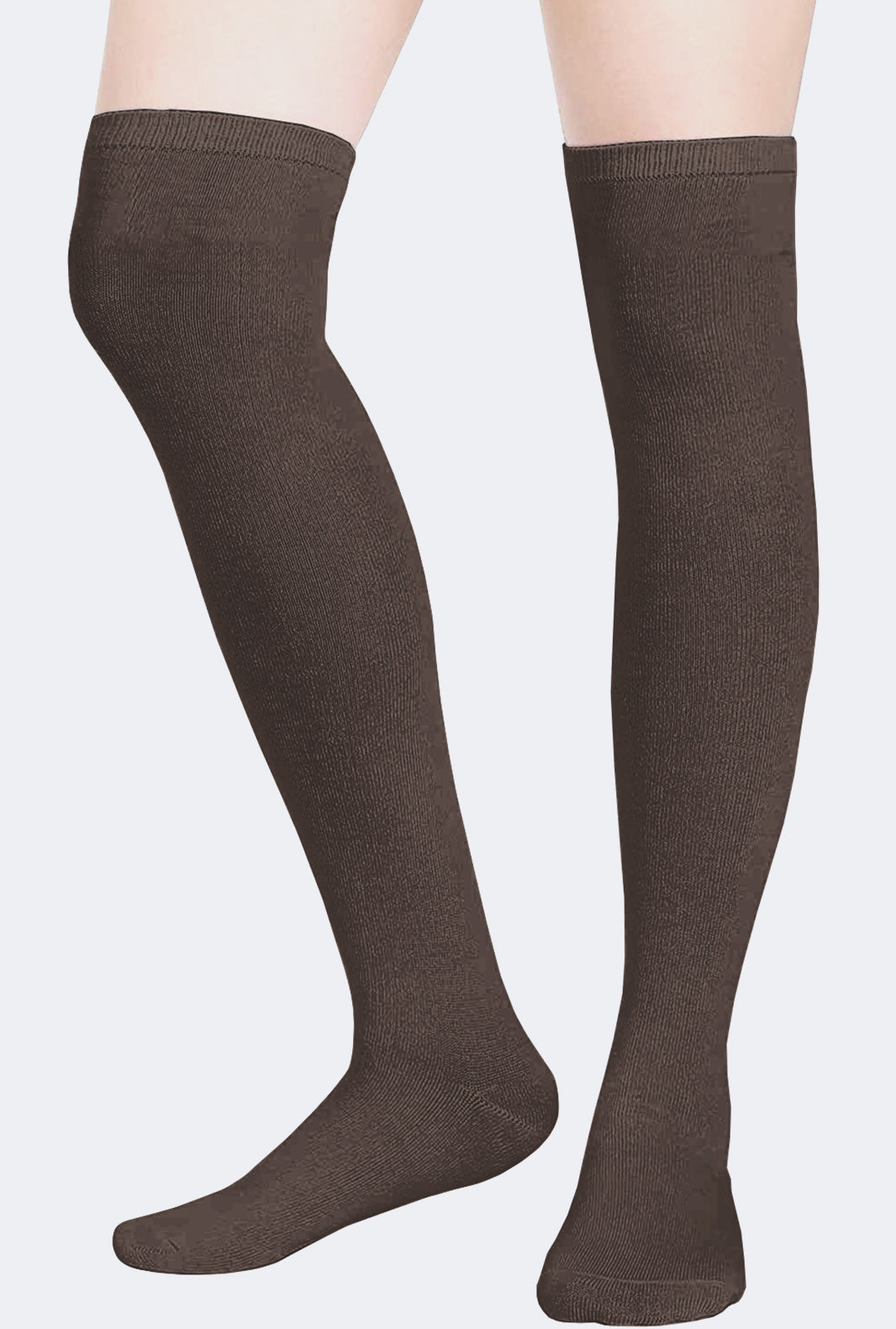 Ladies  Over the Knee Plain Socks