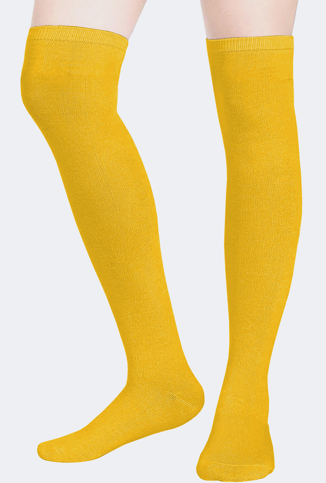 Ladies  Over the Knee Plain Socks