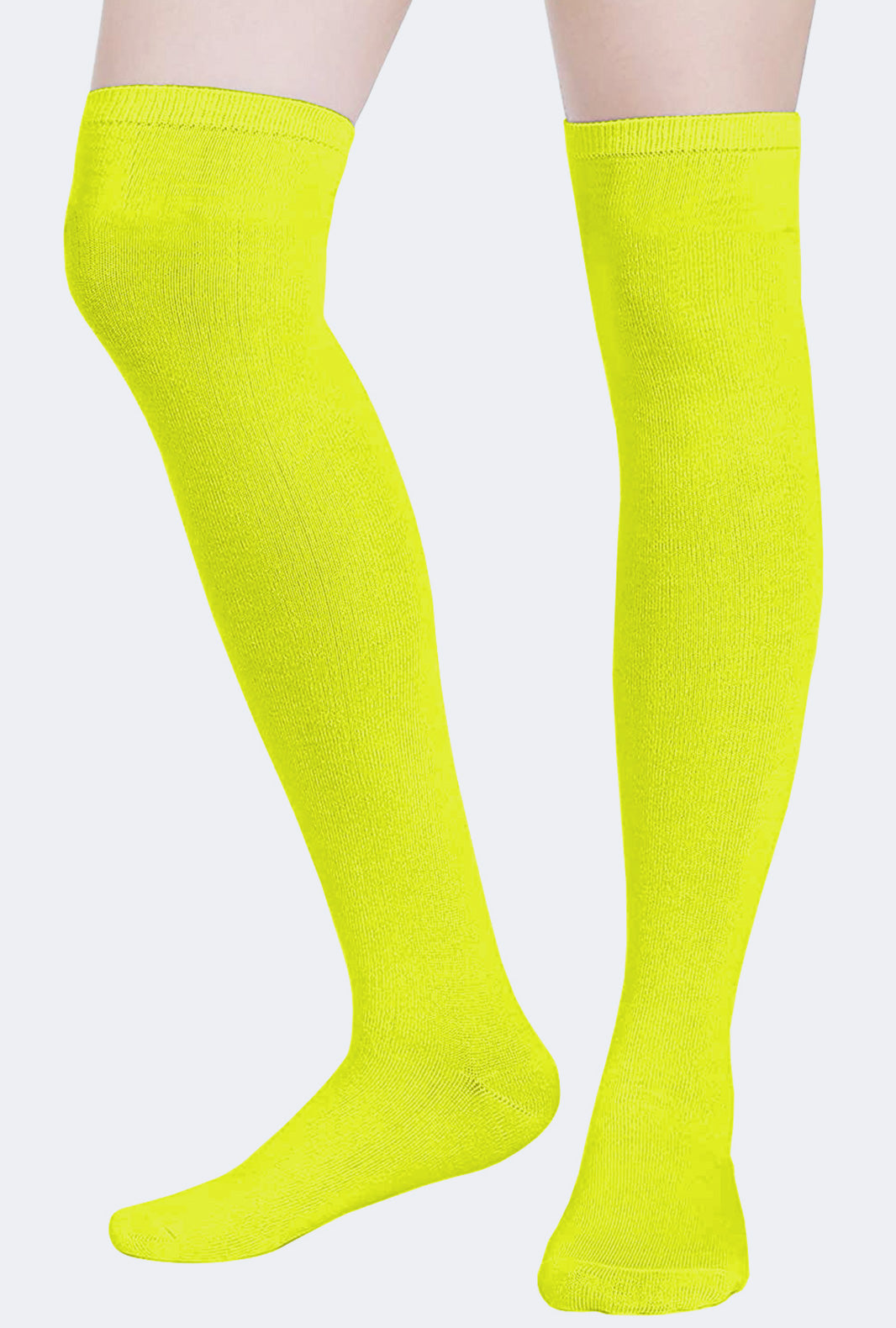 Ladies  Over the Knee Plain Socks