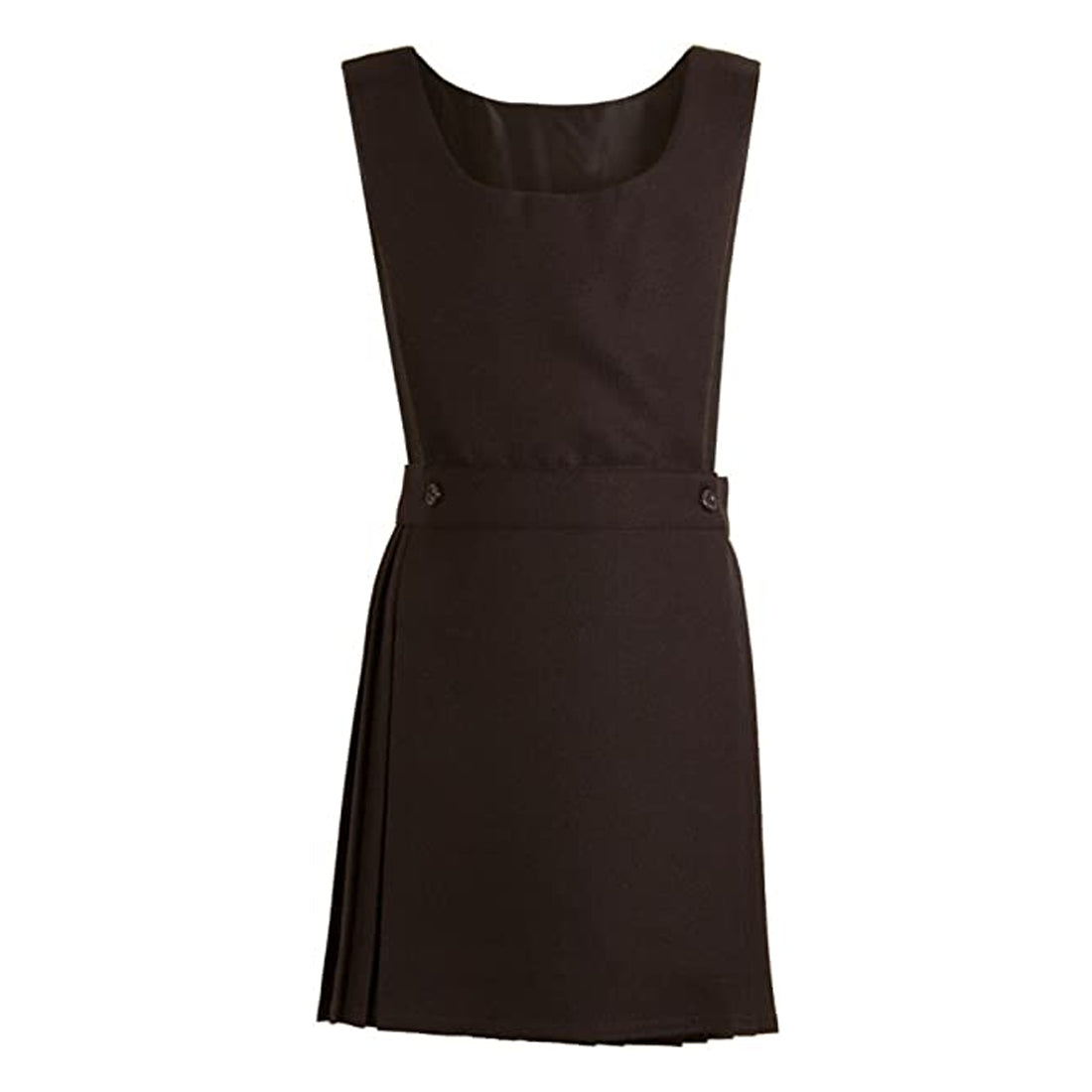 Kids Girls Uniform Pleated Pinafore Dress